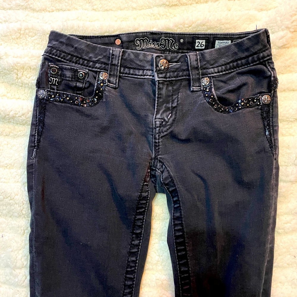 Black Miss Me Jeans